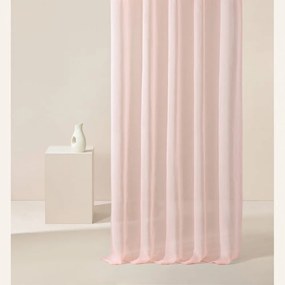 Klasická záclona ružovej farby Novelia 350 x 250 cm