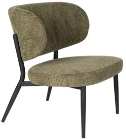 Zelené kreslo Sanne – White Label