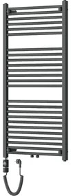 Mexen Mars, elektrické vykurovacie teleso 1200 x 600 mm, 600 W, antracitová, W110-1200-600-2600-66