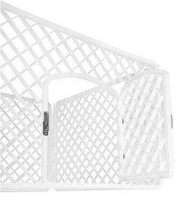 Ohrádka pre domácich miláčikov biela