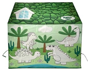 Malovateľný domček- dinosaurus
