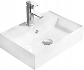 Mexen Blanca umyvadlo na dosku 56 x 38 cm, biele - 21105600
