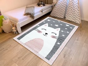 Koberce Breno Kusový koberec Kiddo F0132 pink, ružová,80 x 150 cm