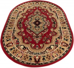 TA Koberec E951A ČERVENÝ ATLAS PP OV Rozmer: 180x250 cm