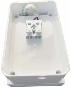 LED Vonkajšie nástenné svietidlo LED/15W/230V IP54 biela