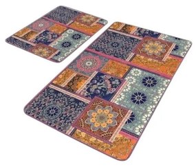 Zamatové kúpeľňové predložky v súprave 2 ks 60x100 cm – Mila Home