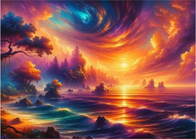 Obraz - Magický svet (70x50 cm)