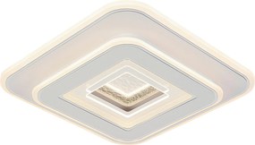 XXXLutz STROPNÉ LED SVIETIDLO, 35/35/6 cm Novel - Interiérové svietidlá - 008227164602