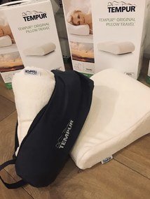 Tempur® Tempur® ORIGINAL PILLOW TRAVEL - cestovný pamäťový vankúš, pamäťová pena, snímateľný poťah