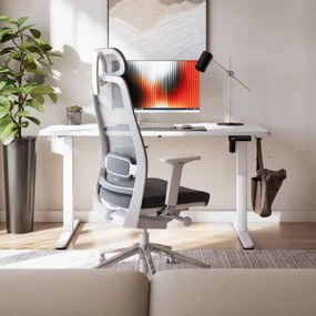 Elektrický výškovo nastaviteľný stôl Mark Adler Leader 7.3 biely