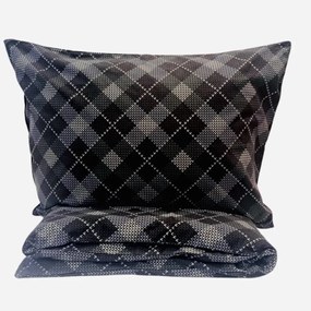 Obliečky flanelové Black winter 200x140cm+90x70cm TiaHome