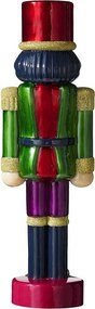 X-MAS LED Luskáčik sklenený 30 cm - zelená