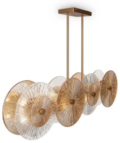 Maytoni MOD007PL-08G1 - Luster na tyči ASTER 4xE14/40W/230V