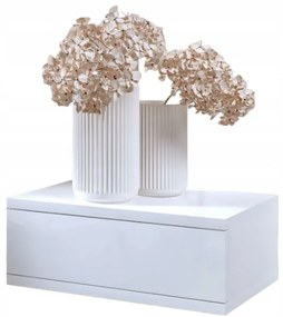 Nočný stolík LOFT - biely