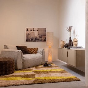 Taupe TV stolík z borovicového dreva 154x56x44 cm Gunnar – WOOOD