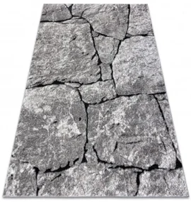 Koberec COZY 8985 Brick sivý