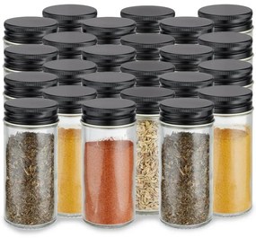 Sada koreničiek MARSALA čierna (24 ks)