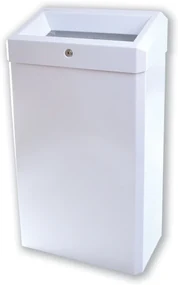 Závesný odpadkový kôš Merida Stella 27 l, otvorený, biela