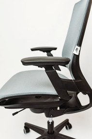 Spinergo OPTIMAL Spinergo - aktívna kancelárská stolička - šedá, plast + textil + kov