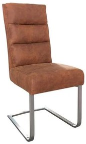 Stolička Comfort Vintage - svetlo hnedá »