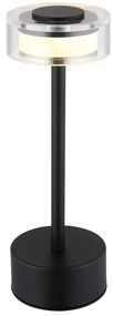 Globo 21026S - LED Stm. stolná lampa SHIRA LED/2,5W/3,7V 2700/4000/6500K čierna