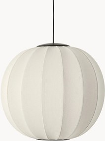 Ručne vyrobené závesné LED svietidlo Knit-Wit