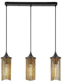 Rabalux 72153 - Luster na lanku ROXAS 3xE27/40W/230V