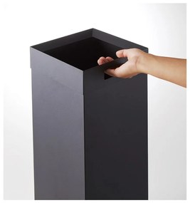 Čierny kovový odpadkový kôš 27 l Tall – YAMAZAKI