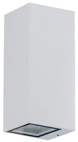 Azzardo AZ3322 - Vonkajšie nástenné svietidlo JAKE 2xGU10/35W/230V IP54