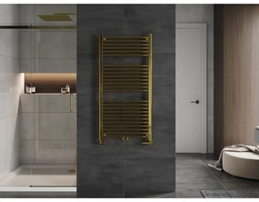 Mexen Mars, vykurovacie teleso 1200x600 mm, 487 W, zlatá lesklá, W110-1200-600-00-50
