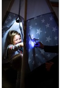 Ledlenser KIDCAMP6 RAINBOW - stmievateľná prenosná LED lampa LED/3xAAA IP44 modrá