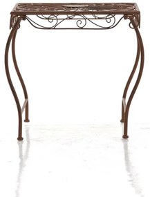 Kovový stôl GS3438892 - Hnedá antik