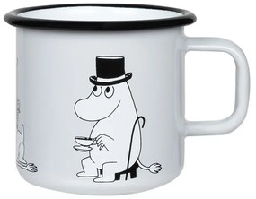 Hrnček Moominpappa 0,37l, smalt / sivý