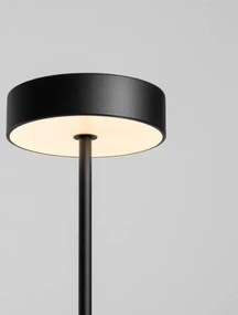 LED čierna stojaca lampa Thea