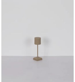 Globo 58487S - LED stmievateľná dotyková nabíjateľná stolová lampa DIXON 1,5 W/5 V 2200 mAh béžová