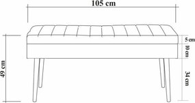 Jedálenský set Vina Atlantic Pine and Green, 4 ks
