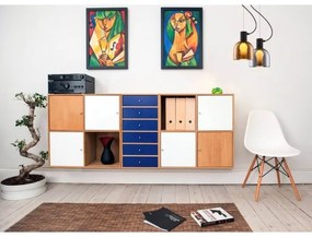 Klausen 111050 - Luster na lanku FIRE 1xE27/9W/230V hnedá/čierna