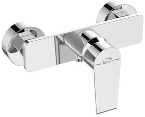 Laveo Largo, nástenná sprchová batéria 150mm, chrómová, LAV-BAH_040D