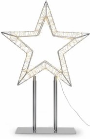 Brilagi - LED vonkajšia vianočná dekorácia LED/3,6W/230V IP44 44x30 cm hviezda