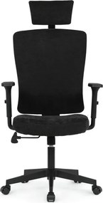 Kancelárska stolička čierna KA-W3137 BK