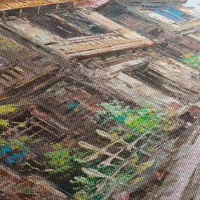 Obraz Filipínske dediny, Ázia (90x60 cm)