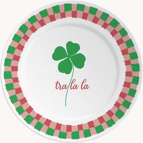 Porcelánový dezertný tanier Tra La La