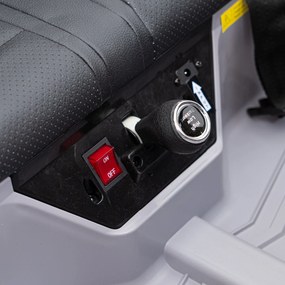 Ramiz Buggy Racing 5 batériové auto pre deti +3. Sivá + motory 2x200W + diaľkové ovládanie + pomalý štart