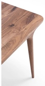 Jedálenský stôl z orechového dreva 90x200 cm Fawn – Gazzda