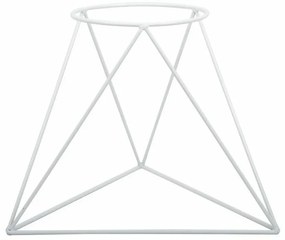 Stojan na kvety Mell 40 cm biely