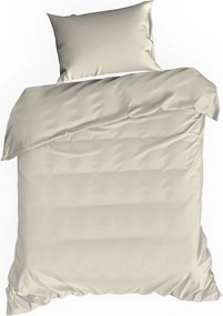 SATÉNOVÉ OBLIEČKY NOVA3 140X200 CM, 1KS 70X80 CM BÉŽOVÉ
