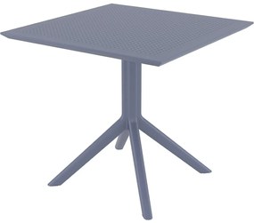 SKY 80 záhradný stôl dark grey