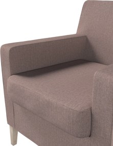 Poťah na kreslo Karlstad farba produktu ružová látka zapletaná