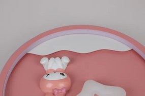 Brilagi - stmievateľné LED detské stropné svietidlo BUNNY LED/83W/230V 3000-6000K +DO