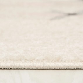 TA Koberec H321A BIELA/RUŽOVÁ HAPPY FBA Rozmer: 80x150 cm